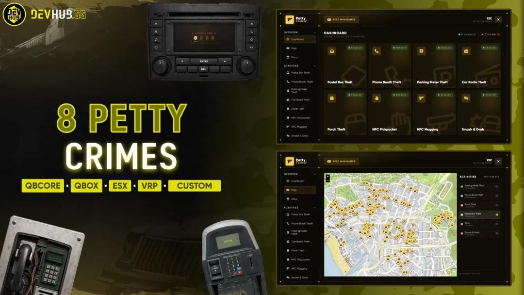 PETTY CRIMES SOURCE CODE